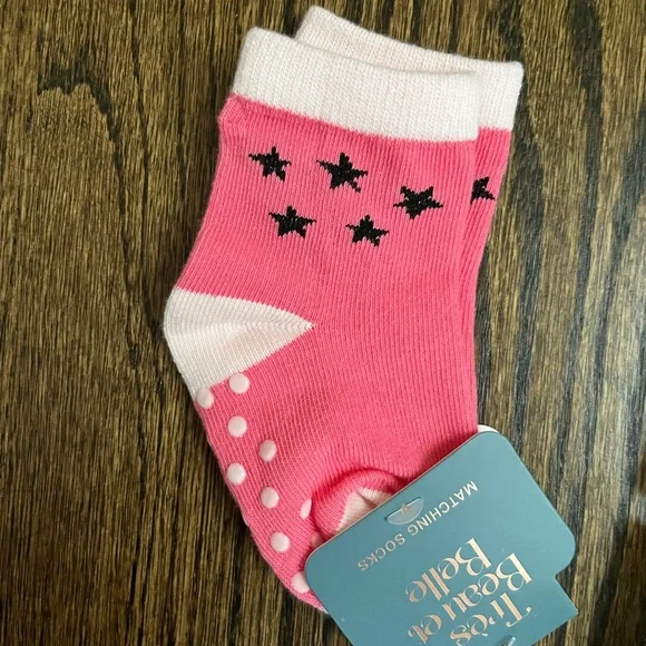 Tres Beau Et Belle Pink Pumpkin Toddler Pajama Set 12M New - Picture 5 of 5